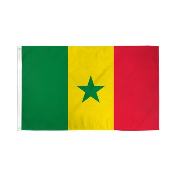 Senegal Flag 2x3ft Poly