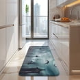thumbnail image 4 of Halloween Graveyard Scene Pattern Kitchen Rug Mat,Kitchen Runner Rugs Non Skid Washable,Decorative Kitchen Floor Mats for Kitchen,Sink,Laundry,17"x47.2", 4 of 7