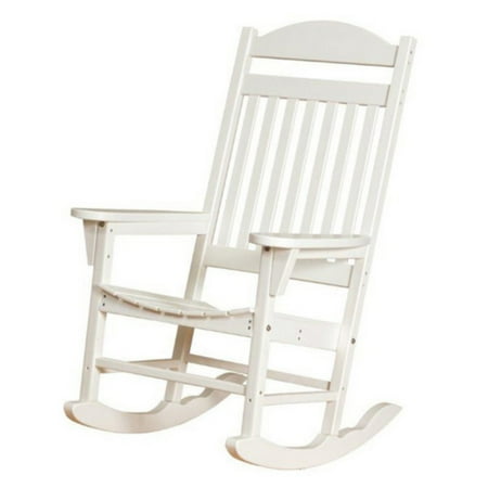 Wildridge Heritage Traditional Patio Plastic Rocking Chair