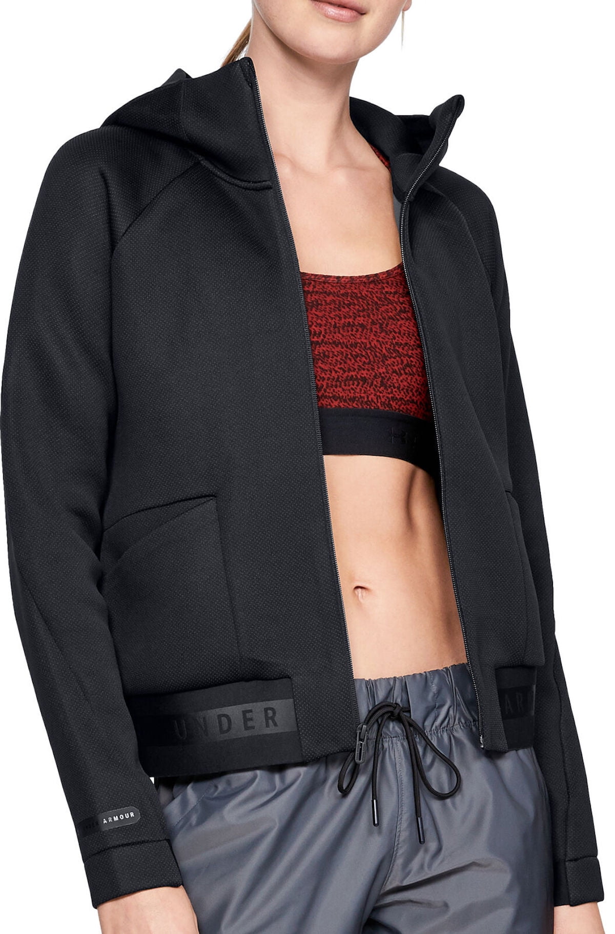 under armour women's full zip hoodie
