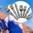 thumbnail image 5 of Drill Socket Adapter, Impact, Impact Adapter Set, Chrome Vanadium Steel, Impact Socket Adapter, Socket Adapter Set, Tool Conversion, Multiple Sizes, 8 Pc, 5 of 5