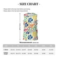 thumbnail image 4 of Sikiie Cartoon Flowers Basketball Jersey Reversible Men's Mesh Athletic Sports Shirts Training Practice S-4XLSmall, 4 of 6