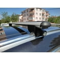 thumbnail image 4 of For BMW X5 (E53) 2000-2006 Aluminum Roof Top Cross Roof Rack Cross Bars Cargo Carrier Bar Set, 4 of 5