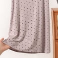 thumbnail image 5 of YHAJDS Womens Pajama Tops Modal Polka Dot Print Sleeveless Crew Neck Cami Soft Loungewear, 5 of 5