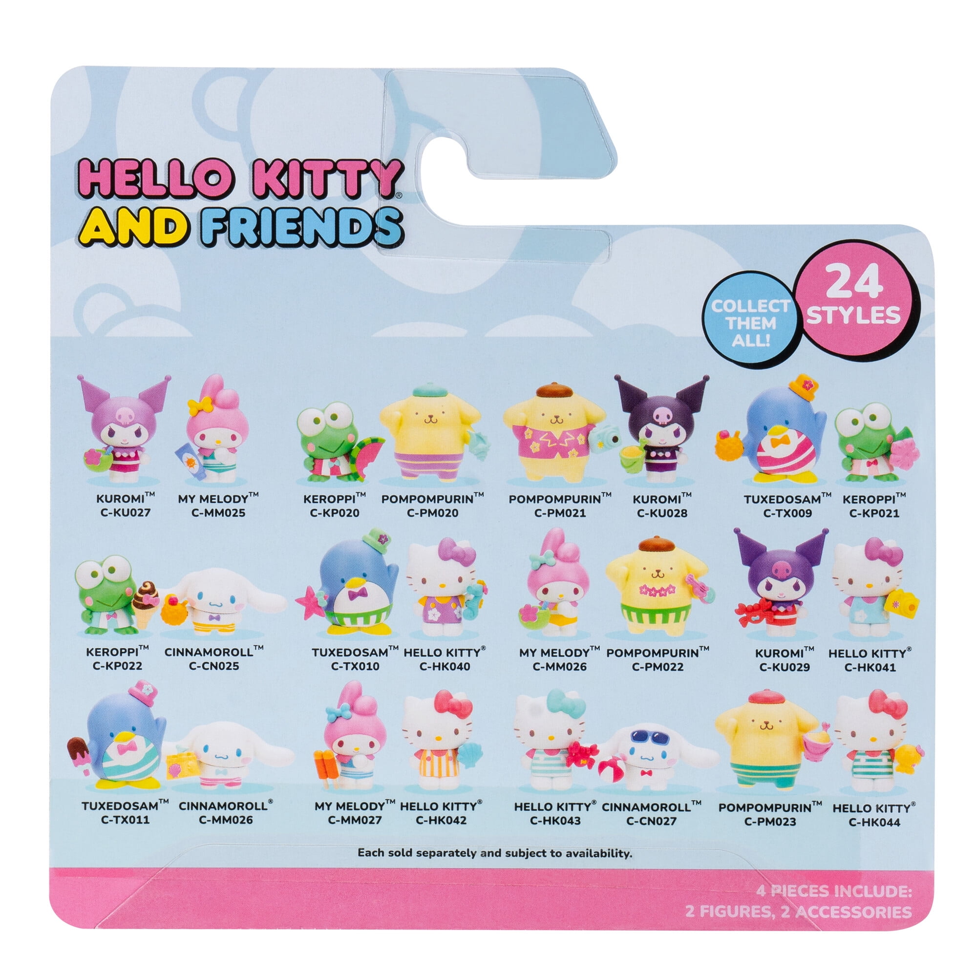 Hello Kitty and Friends Tropical Party 2 Figure Pack - 2