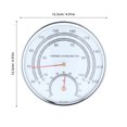 thumbnail image 3 of Accurate Sauna Thermometer Hygrometer Home Sauna Accessory Temperature Gauge Indoor Humidity Meter Supply For Steam Rooms, 3 of 8
