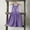 Purple, variant on BRGZLK Girls Summer Cotton Linen Dresses Trendy Solid Color Back Button Up Suspender Casual Sundress with Pockets Blue 9-10 Years
