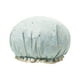 thumbnail image 1 of Cortina de baño de dos capas encaje reutilizable elástico plástico para ducha hotel spa salón de belleza, resistente, fácil de limpiar, para hotel, spa, salón de belleza, ahorra espacio,, 1 of 9