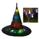 thumbnail image 4 of 2x Decoraciones de Halloween Sombreros de con iluminación LED, Sombreros de para colgar Luces de Halloween para exteriores con perfecl Sombreros de bruja, 4 of 8
