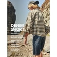 thumbnail image 3 of Wrangler® Boy's Relaxed Fit Denim Short Sizes 4-20 (Little Boy and Big Boy), 3 of 9