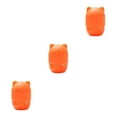 thumbnail image 2 of Transemion Porte-Éponge en Forme de Chat Moderne et Fonctionnel avec Boîte de Rangement en Silicone orange 3Set, 2 of 6