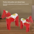 thumbnail image 3 of Decoración Sueca De Caballo Dala, Figura De Caballo Tradicional Dalecarlian De Madera Pintada A Mano, Adorno Para El Hogar Con Tonos Vibrantes, Para Regalo Y Recuerdo, 3 of 7
