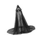 thumbnail image 3 of Capa con capucha de elfo de Halloween, accesorio de disfraz de cuerpo entero para cosplay para fiesta en el escenario Negro 130cm, 3 of 9