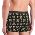 thumbnail image 5 of Bingfone Skulls Gold Chains Dollar Men's Underwear - Casual Stretch Boxer Briefs-X-Large, 5 of 9