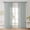 Gray, variant on Solid Color Sheer Curtains - Lightweight Translucent Drapes, Rod Pocket Style, Semi-Sheer Half-Shading for Living Room Bedroom Home Decor, Beige
