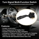 thumbnail image 4 of Headlight Turn Signal Combination Switch for Toyota 97-01 Camry 96-99 4Runner 98-99 Avalon 95-00 Ce, 4 of 5