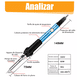 thumbnail image 2 of Kit de Soldador BLOOSOM Temperatura Ajustable Alambre Para Soldar Negro/Azul 60W, 2 of 4