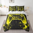 thumbnail image 2 of Manfei Neon Gamepad Bedding Sets King Size, Futuristic Game Console Bed in a Bag King size, Gaming Gamer Reversible Comforter Sets with Sheets, Lightweight Room Decoration, 7pcs, 2 of 6