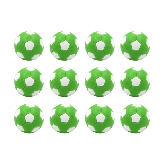 12Pcs Official Tabletop Game Balls 28mm Table Soccer Foosballs Replacement Balls Small Table Footballs Balls Accessory