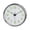 Silver/White, variant on 12'' Wall Clock Large Luminous Quartz Night Light Glow In The Dark Silent Home, Silver&White