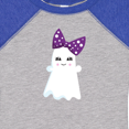 thumbnail image 4 of Inktastic Little Ghost, Cute Ghost, Ribbon, Halloween Girls Baby Bodysuit, 4 of 5