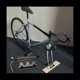 thumbnail image 3 of 2 Piezas Soporte Horquilla para Bicicleta,Cama de CamióN, Techo,Portabicicletas,Bloque de Bicicleta, Soporte de CamióN para CamióN, SUV, Remolque, Bicicleta de Carretera, Gris, 3 of 9