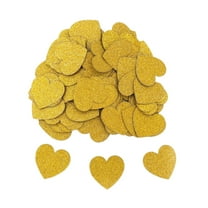WEUVEB 200Pcs Party Confetti Love Heart Paper Decoration Made of Material Assorted Color