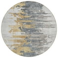 thumbnail image 2 of Addison Rugs Chantille Indoor/Outdoor Transitional Modern Ivory Washable Round Rug, 8' x 8', 2 of 6