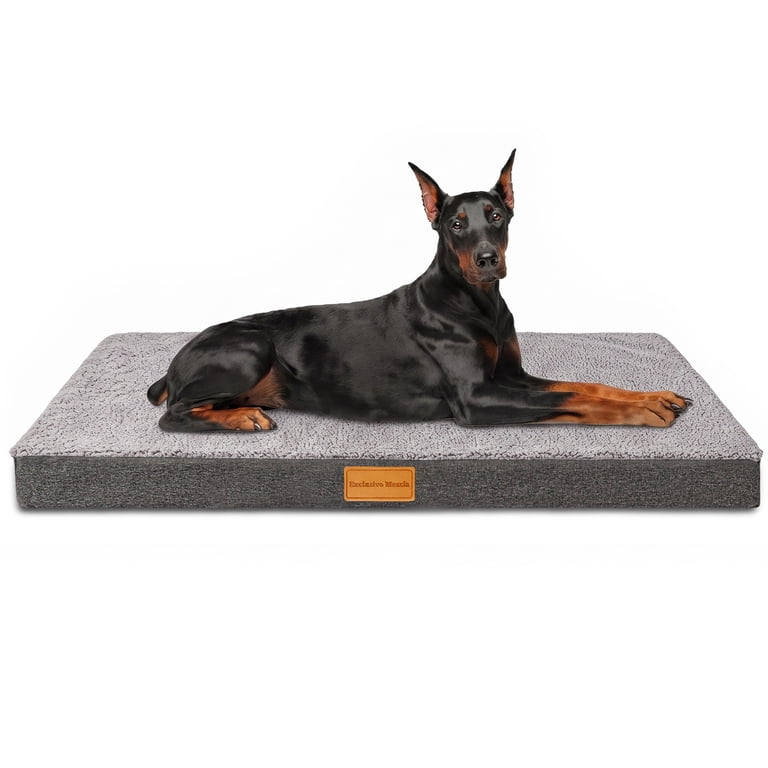 Exclusivo Mezcla Orthopedic Dog Bed with Removable Cover, 56" x 40" photo 1
