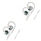 thumbnail image 1 of Seitruly Auriculares con cable de 3,5 mm Auriculares deportivos con cancelación de ruido HiFi Auriculares portátiles para llamadas para Cian con micrófono 2piezas, 1 of 6