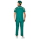 thumbnail image 3 of KANY Breakdance en australia Disfrde Halloween para Hombres mujeres adultas, Pistola de rayos para adultos disfraces de halloween Vestuario para espectáculos, Traje verde con solapa #95 Hombres M, 3 of 8