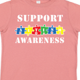 thumbnail image 4 of Inktastic Support Autism Awareness Boys or Girls Toddler T-Shirt, 4 of 5