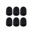 thumbnail image 1 of Funda Para Micrófono Bomge 6 Paquetes De Esponja, Negro, 1 of 4