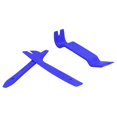 thumbnail image 3 of 14Pcs Auto Removal Tool Trim Pry Repair Set Kit for Car Door Panel o Instrument DeskBlue, 3 of 4