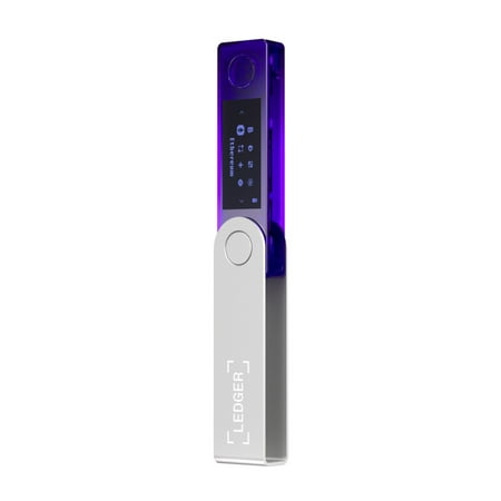 Ledger - Nano X Crypto Hardware Wallet - Bluetooth - Cosmic Purple