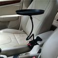 thumbnail image 1 of 360 Degrees Celsius Ar Swivel Round Tray Car Armrest Organized Tray Car Pallet Bracket, 1 of 6