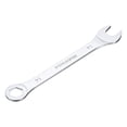 thumbnail image 3 of Uxcell 14mm 6-Point Thin Combination Wrench Double Ended Box and Open End Chrome Plated Steel, Silver, 3 of 7