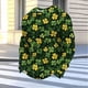 thumbnail image 5 of Ceisia Men's Loose Fit Waffle Knit Sweatshirt - St. Patrick's Day Green & Gold Festive Print Green L Gifts, 5 of 5