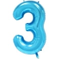 thumbnail image 2 of 40 Inch Large Foil Helium Number Balloon Birthday Wedding Party 0-9 (Baby Blue, 9), 2 of 5