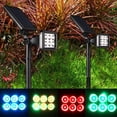 thumbnail image 4 of Lámpara de césped con Sensor de cuerpo humano, luz LED impermeable con energía Solar para jardín, hogar, jardín al aire libre, 4 of 8