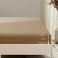 thumbnail image 3 of 7-Piece Comforter Set Microfiber Taupe Bed in a Bag Elegance Bedroom Fall Bedding Sets for Queen Bed, 3 of 5