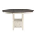thumbnail image 4 of Topline Home Furnishings White Counter Height Table, 4 of 5