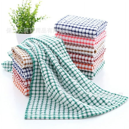 

4pcs Kitchen Towels Dishcloths Washing Dishes Rags Multi-Functional Cleaning Towels