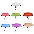 thumbnail image 4 of Vertical Flowerpot Tray Good Friction Stand Plastic Planting Pot Tray Lightweight Pallet with Four Matching Wheels Outdoor Home Blue, 4 of 9