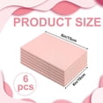 thumbnail image 3 of 6 Piezas de Bloques de Goma Rosa para Tallar Bloques de LinóLeo para Tallar Bloques para Manualidades con Sellos de Goma Suave, 3 of 5
