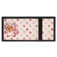 thumbnail image 4 of CHAQLIN Kids Trifold Wallet Cute Capybara & Axolotl Heart Thin Trifold Card Wallet for Outdoor, Polyester with Zipper Children's Wallet, 4 of 7