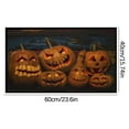 thumbnail image 2 of XEOVHV Halloween Door Mat Outdoor, Trick or Treat Mat Halloween Decor Welcome Doormat Small Fall Front Carpet Scary Rug for Outside Entrance Decorations & Indoor Bath Bedroom Floor (15x23 Inch), 2 of 9