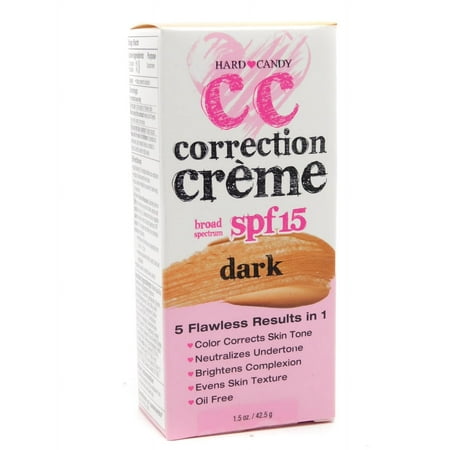 Hard Candy Correction Creme SPF15 dark 620 1.5 Oz.
