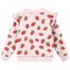 thumbnail image 5 of Vestido de verano para niña con estampado de flores de Pascua, manga corta, bolsillos con volantes y cuello redondo, top de poliéster, 5 of 5