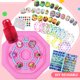 thumbnail image 3 of Kit De Maquillaje Para Niños Juguete Para Niñas, Kit De Arte De Uñas Para Niños Estudio De Uñas Arte Manicura Regalo Colorido Uñas Falsas Temas Juego De Pegatinas Para Maquillaje De Niños Muyoka Hogar, 3 of 7